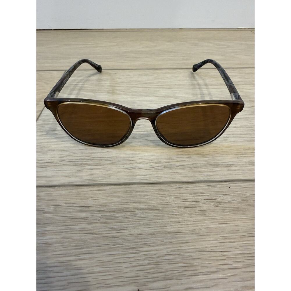 Link OCChiali Eyeglasses Frame 7175-C57 Women's Brown Plastic Full Rim 53-16-140 - Picture 4 of 5